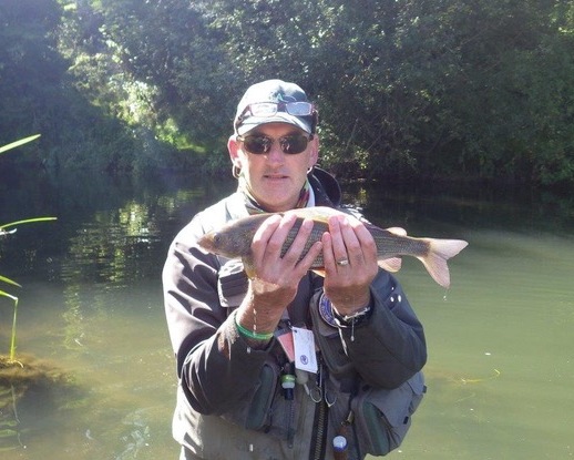 Fly fishing on the River Coln Fly fishing on the River Coln